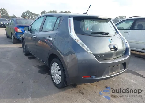 2013 Nissan Leaf S из США, поврежденный, VIN 1N4AZ0CP5DC417482